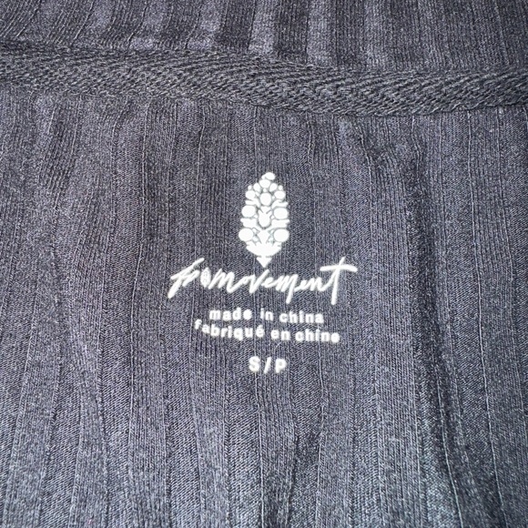 Free People FP Movement Blissed Out Baby Rib T-Shirt - Picture 3 of 5